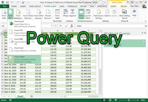 power query for excel 365|power query tutorial pdf.